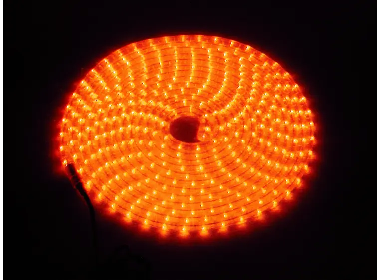EUROLITE RUBBERLIGHT RL1-230V orange 9m 